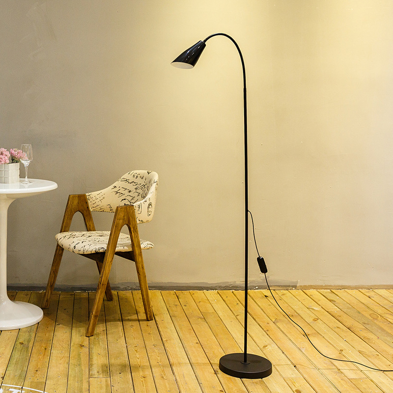 븣 Ÿ  LED ÷ξ     ÷ξ ĵ    ħ  ٴ ĵ  Ȱ ħ/Nordic Style Modern LED Floor Lamp Dimmable Floor Stand Light Adjustable Bed